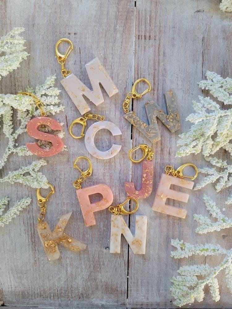 Custom Name Key Rings